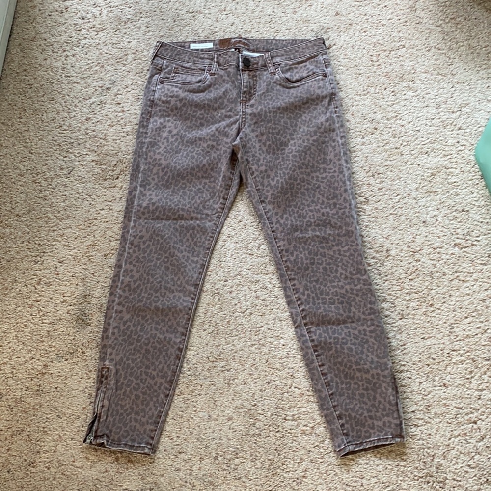 Kut from the Kloth Brigitte Ankle Skinny Leopard 4